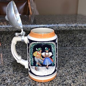 Vintage GerZ German beer Stein